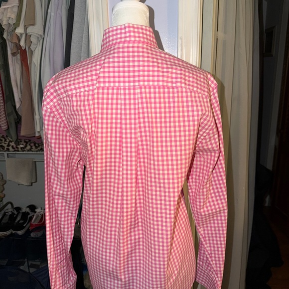 Vineyard Vines Pink Checkered Button Down Shirt - Picture 3 of 4